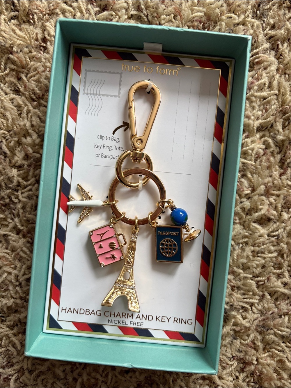 True to Form travel handbag charms